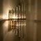 Glass Rod Wall Sconces by Sciolari for Lightolier 12