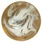 Brass and Blown Murano Glass Flush Mount from Hillebrand, Austria, Image 1