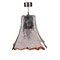 Lampada da soffitto in vetro soffiato e metallo, Italia, anni '60, Immagine 1