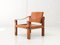 Modell S10 Sahara Chair von Pierre Chapo, 1960er, France 14