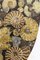 Säulentisch aus Eisen und versteinertem Ammonit, 1980er 8