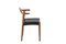 Bull Horn Teak Chairs by Harry Østergaard, 1950s, Set of 4 5