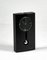 Black Plastic and Chrome Battery-Operated Pendulum Clock from Daruma 7