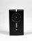 Black Plastic and Chrome Battery-Operated Pendulum Clock from Daruma 3