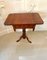 Antiker viktorianischer freistehender Tisch aus Ulmenholz 11