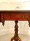 Antiker viktorianischer freistehender Tisch aus Ulmenholz 3