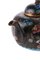Antike japanische Miniatur Cloisonne Teekanne 8