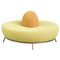 Nest Round Sofa with Backrest by Paula Rosales 1