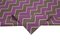 Purple Dhurrie Rug 6