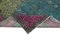 Fuchsia Überfärbter Teppich 6