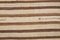Vintage Turkish Striped Flatweave Kilim Rug, Anatolia 5
