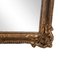 Espejo estilo neoclásico de madera tallada a mano en dorado, años 70, Imagen 5