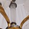 French Art Deco Glass Rod Chandelier, 1930s, Image 5