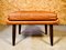 Mid-Century Danish Cognac Leather Lounge Chair & Footstool from Skipper, Set of 2 8