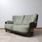 Mid-Century French Ebonised Oak 2-Seater Denis Sofa by Guillerme & Chambron 7