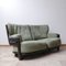 Mid-Century French Ebonised Oak 2-Seater Denis Sofa by Guillerme & Chambron, Image 10