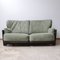 Mid-Century French Ebonised Oak 2-Seater Denis Sofa by Guillerme & Chambron, Image 1