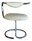 Weißer Cobra Spiral Chair von Giotto Stoppino, 1970er 1