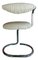 Weißer Cobra Spiral Chair von Giotto Stoppino, 1970er 4