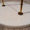 Brass & Opal Glass Floor Lamp with White Marble Base from Stilnovo, 1950s, Image 11