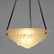 Signierte Art Deco 1044 Lampe von Charles Schneider 9