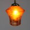 Art Nouveau Hand-Decorated & Kiln-Enameled Lamp 6