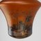 Art Nouveau Hand-Decorated & Kiln-Enameled Lamp, Image 5
