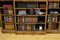 Viktorianisches Bücherregal aus Nussholz 7