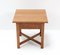 Art Deco Haagse School Solid Oak Side Table by Cor Alons, 1923, Image 2