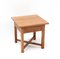 Art Deco Haagse School Solid Oak Side Table by Cor Alons, 1923, Image 4