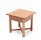 Art Deco Haagse School Solid Oak Side Table by Cor Alons, 1923, Image 5