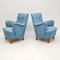 Vintage Swedish Armchairs by Carl Malmsten, Set of 2, Image 3