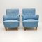 Vintage Swedish Armchairs by Carl Malmsten, Set of 2, Image 2