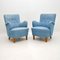 Vintage Swedish Armchairs by Carl Malmsten, Set of 2, Image 1