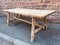 Large French Driftwood & Oak Dining Table 1