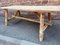 Large French Driftwood & Oak Dining Table 6