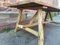 Large French Driftwood & Oak Dining Table 10