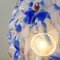 Bubbles Tischlampe in Weiß & Blau von Gaivota, 1970er 5