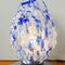 Lámpara de mesa Bubbles en blanco y azul de Gaivota, años 70, Imagen 3