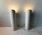 White Minimalist Wall Lights from Nordisk Solar, 1980s, Set of 2 8