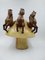 Sergio Bustamante, Horses on Mushroom Sculpture, Image 1