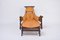 Brazilian Jangada Lounge Chair with Ottoman by Jean Gillon for Italma Wood Art, 1968, Set of 2 23
