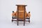 Ikonischer brasilianischer Jangada Sessel mit Fußhocker von Jean Gillon für Italma Wood Art, 1968, 2er Set 21