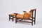 Brazilian Jangada Lounge Chair with Ottoman by Jean Gillon, 1968, Set of 2, Image 3