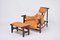 Brazilian Jangada Lounge Chair with Ottoman by Jean Gillon, 1968, Set of 2 2