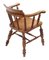 Victorian Elm and Beech Bow Desk Chair, Image 4