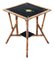 Bamboo Black Lacquer Occasional Window Table, 1900s, Image 1
