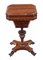 Victorian Rosewood Gothic Sewing Table, 1860s, Image 1