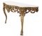 Gilt and Marble Console Table 8