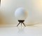 Lámpara de mesa Space Bug escandinava vintage pequeña, años 60, Imagen 3